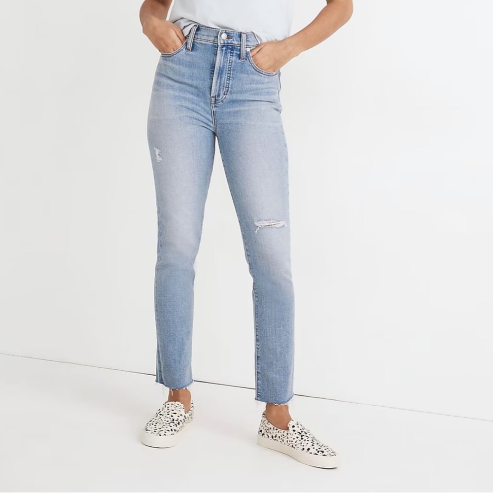 Madewell The Perfect Vintage Jean in Coffey Wash: Worn-In Edition